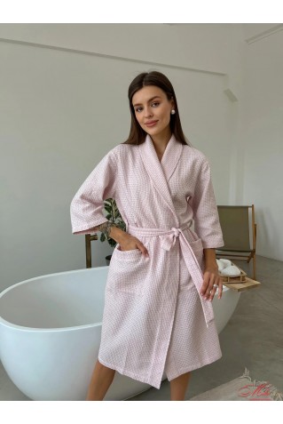 Женский халат из ткани пике COSY 403
